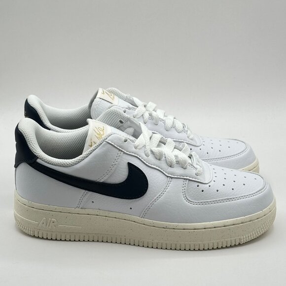 Womens Nike Air Force 1 07 NN White-Obsidian Blue-Pale Ivory FZ6768-100 Sz 6.5 - Picture 4 of 12